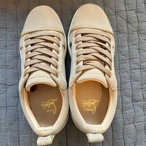 Christian Louboutin suede sneakers